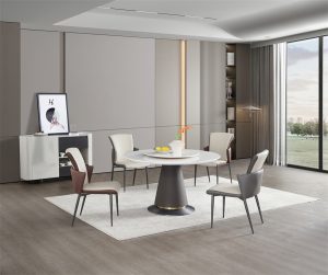 Lazy Susan Dining Set for Modern Furniture Buyers