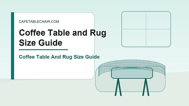 Coffee Table and Rug Size Guide for Living Rooms