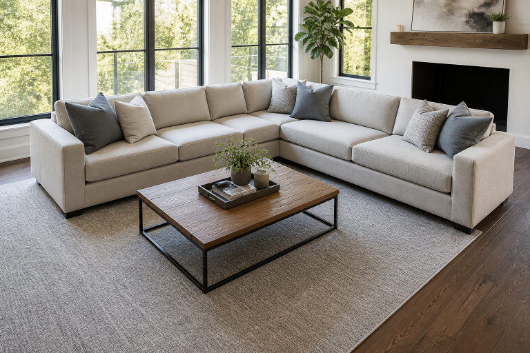 What Size Coffee Table for Sectional Rooms Works
