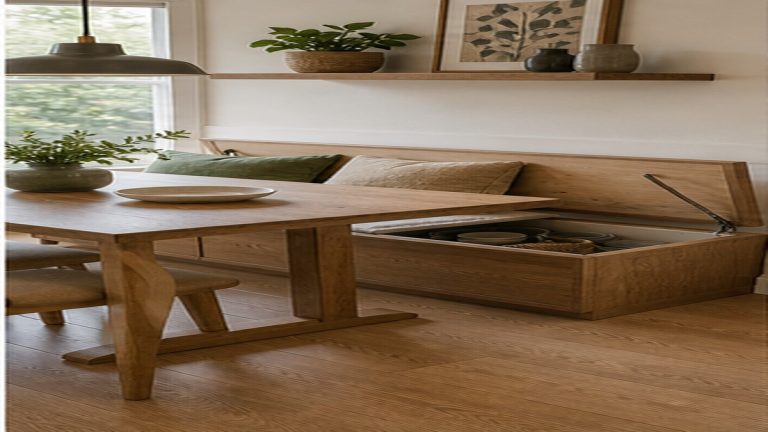 Dining Benches With Storage for Small Kitchens