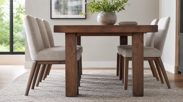 Dining Table Height and Chair Clearance Checks