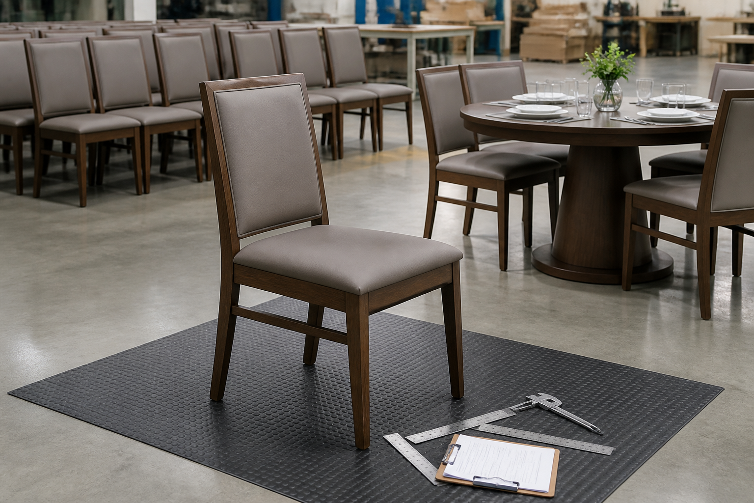 EN 16139 Chair Testing for Hospitality Buyers