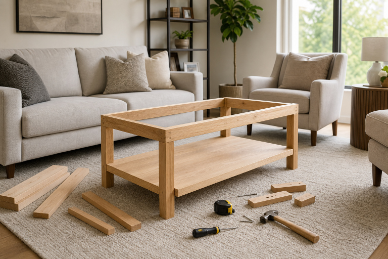 How to Build a Coffee Table and What Buyers Miss