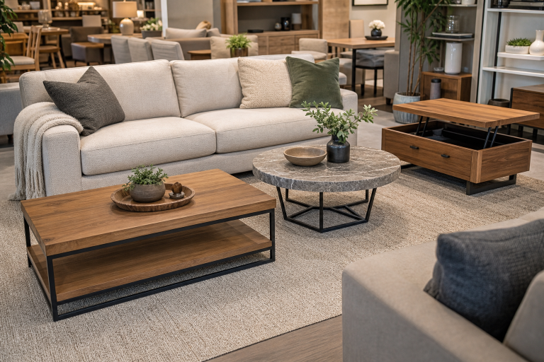 How to Pick a Coffee Table That Fits the Room