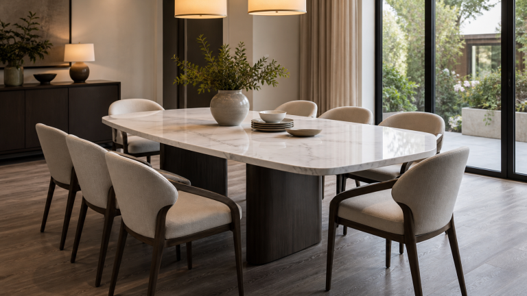 Marble Top Dining Table Weight and Care Checks