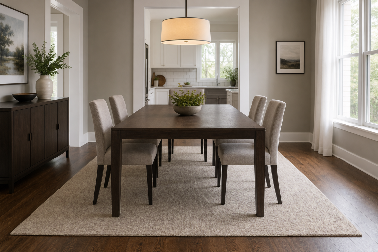 Rectangle Dining Table Sizes for Everyday Rooms