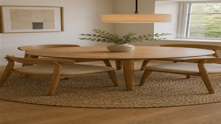 Round Dining Tables for 4 in Small Spaces