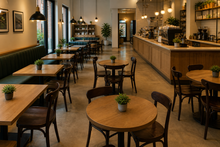 Tables for Cafe Layouts That Turn Faster Daily
