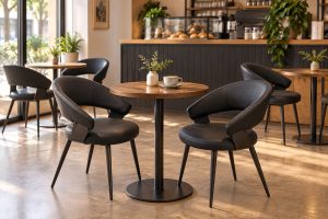 Cafe Chair Comfort for 20-Minute Customer Visits
