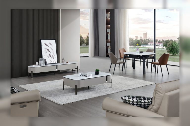 How to Size a Coffee Table on a Large Area Rug